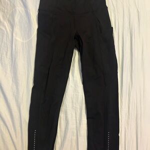 Black High-Waisted Leggings